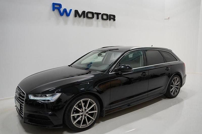 Svart Begagnad 2018 Audi A6 Proline Kombi | 184 600 kr (Superpris) - Bild 1/4
