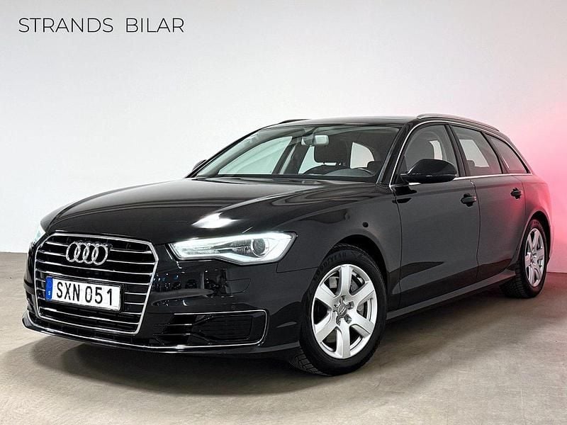 Svart Begagnad 2015 Audi A6 Kombi | 194 800 kr (Marknadspris) - Bild 1/4