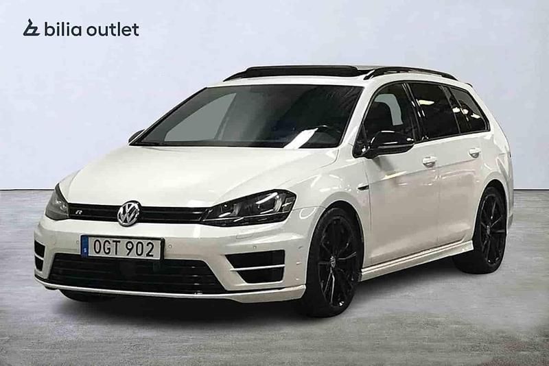 Vit Begagnad 2017 VW Golf VII R Kombi | 229 900 kr - Bild 1/1