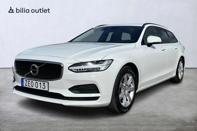 Vit Begagnad 2018 Volvo V90 Business Edition Kombi | 199 900 kr (Bra pris) - Bild 1/4