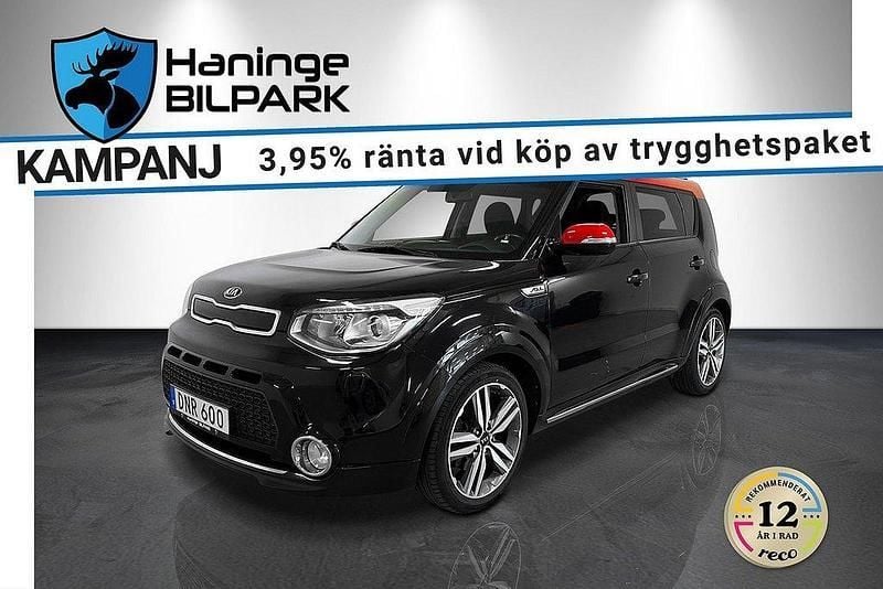Svart Begagnad 2016 Kia Soul SUV | 109 900 kr (Marknadspris) - Bild 1/4