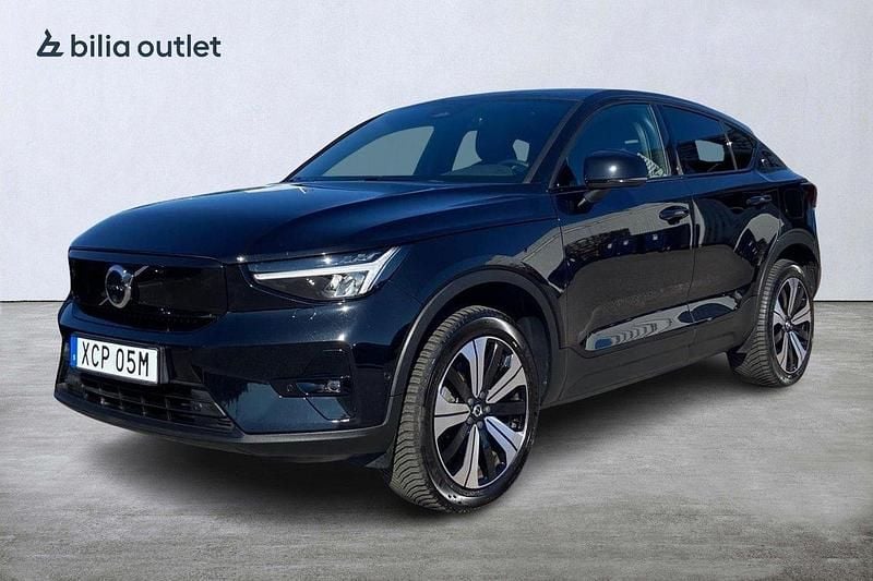 Svart Begagnad 2022 Volvo EC40 Ultimate SUV | 394 900 kr (Marknadspris) - Bild 1/3