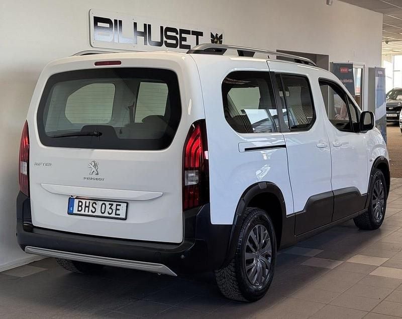 Begagnad Peugeot Rifter 131 HK (96 kW) 2020 Vit Minibuss
