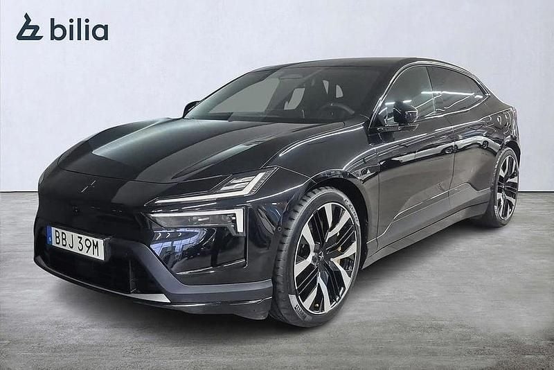 Svart Begagnad 2024 Polestar 4 Long Range Dual motor SUV | 685 000 kr (Superpris) - Bild 1/4