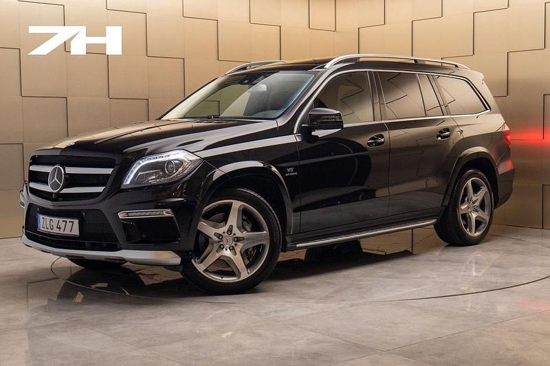 Svart Begagnad 2014 Mercedes GL63 AMG AMG SUV | 469 000 kr - Bild 1/4