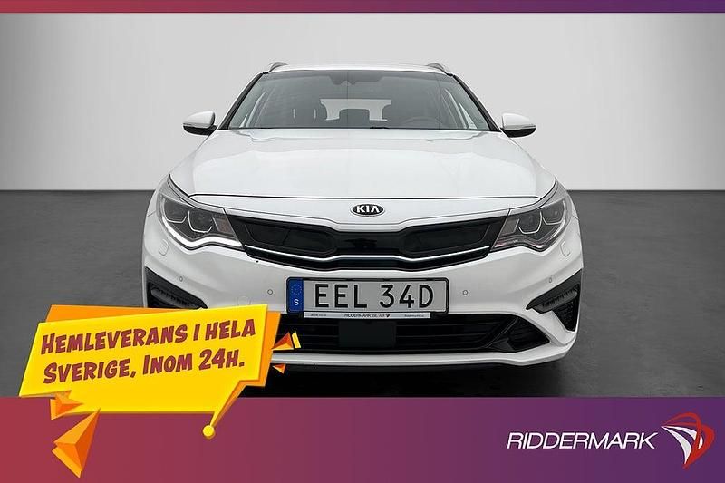 Begagnad Kia Optima Hybrid Sport 2020 Vit Sedan