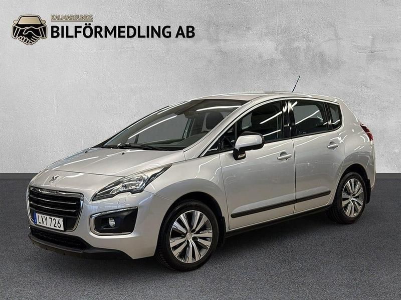 Ljusgrå Begagnad 2015 Peugeot 3008 Kombi | 89 900 kr (Marknadspris) - Bild 1/4