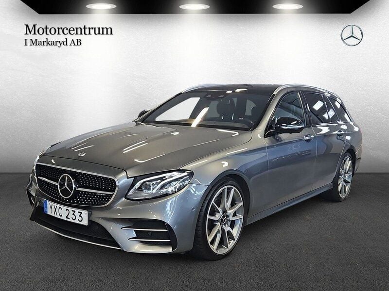 Grå Begagnad 2018 Mercedes E53 AMG AMG Kombi | 569 000 kr (Marknadspris) - Bild 1/4