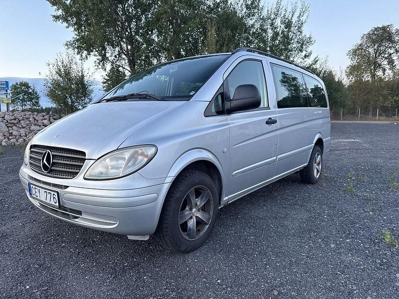 Silver Begagnad 2007 Mercedes Vito Minibuss | 39 500 kr (Dyr) - Bild 1/4