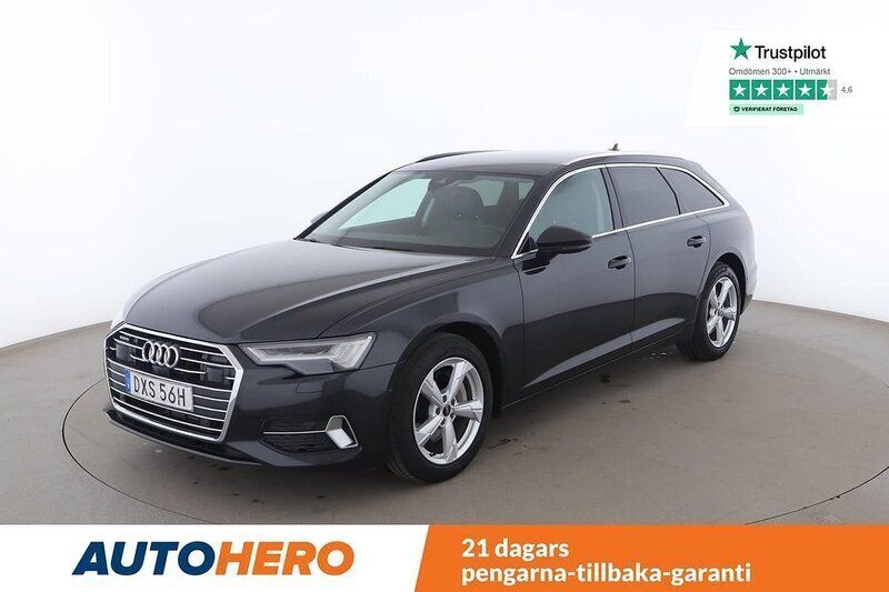 Grå Begagnad 2021 Audi A6 Sport Kombi | 439 000 kr (Dyr) - Bild 1/4