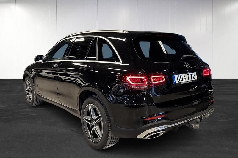 Begagnad Mercedes GLC220 AMG 194 HK (142 kW) 2020 Svart SUV