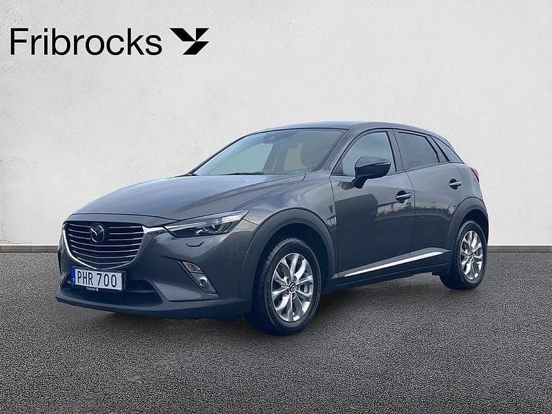 Grå Begagnad 2017 Mazda CX-3 Optimum SUV | 149 900 kr (Marknadspris) - Bild 1/4