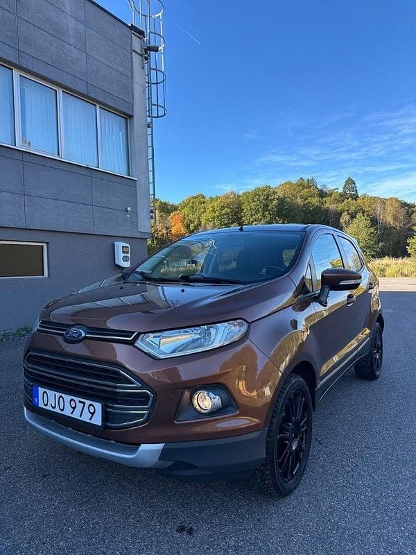 Grå Begagnad 2017 Ford Ecosport Titanium SUV | 79 000 kr (Bra pris) - Bild 1/4
