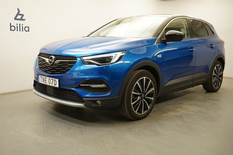 Blå Begagnad 2021 Opel Grandland X Ultimate SUV | 249 900 kr (Marknadspris) - Bild 1/4