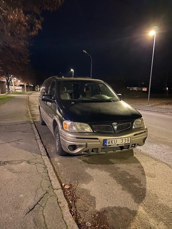 Blå Begagnad 2001 Chevrolet Trans Sport Sport Minibuss | 12 000 kr - Bild 1/2