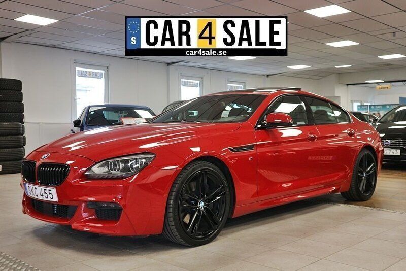 Röd Begagnad 2014 BMW 640 M Sport Sportkupé | 329 900 kr (Marknadspris) - Bild 1/4