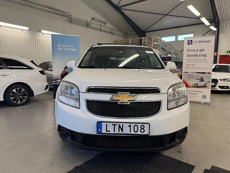 Begagnad Chevrolet Orlando 2011 Vit Minibuss