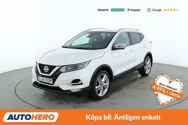 Begagnad Nissan Qashqai Acenta 141 HK (103 kW) 2019 Vit SUV