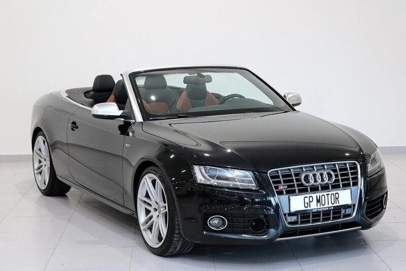 Svart Begagnad 2009 Audi S5 Cabriolet Design Cab | 199 900 kr - Bild 1/4