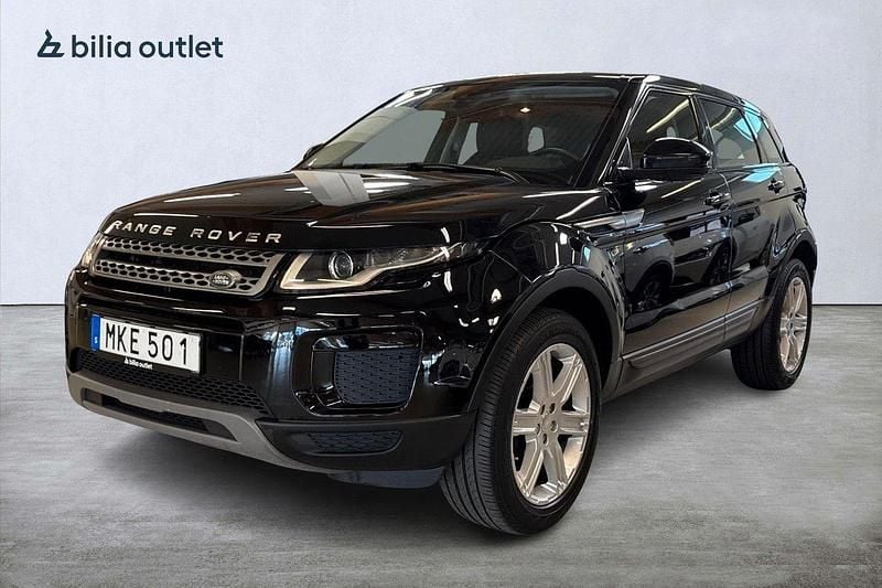 Svart Begagnad 2018 Land Rover Range Rover evoque S SUV | 184 900 kr (Marknadspris) - Bild 1/3