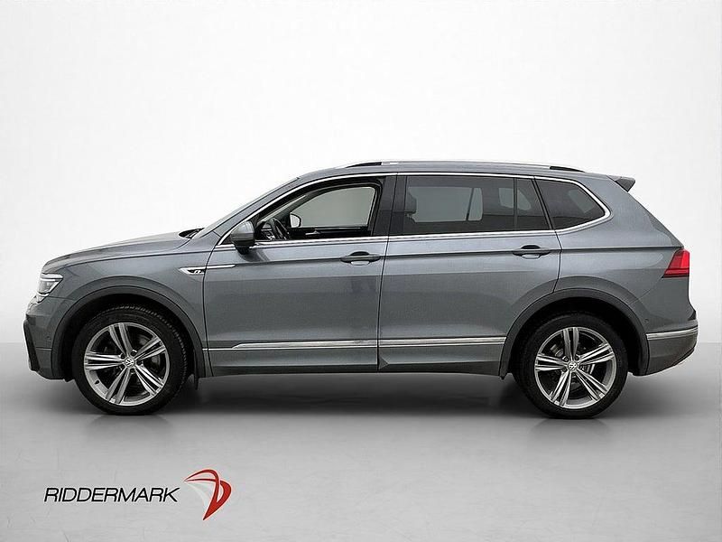 Begagnad VW Tiguan Allspace R-line 200 HK (147 kW) 2018 Grå SUV