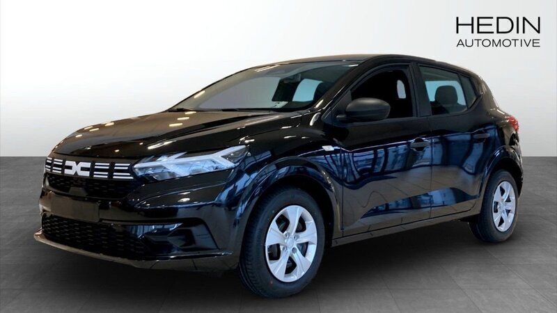 Svart (black) Ny 2025 Dacia Sandero Essentiel Halvkombi | 200 700 kr (Marknadspris) - Bild 1/4