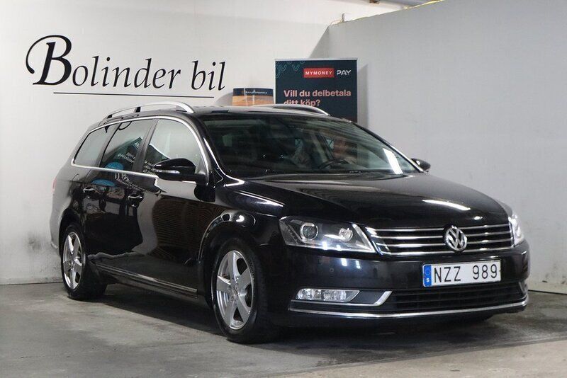 Svart Begagnad 2013 VW Passat GT Kombi | 108 900 kr (Marknadspris) - Bild 1/4