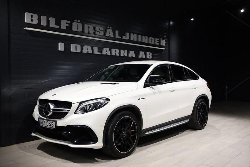Vit Begagnad 2017 Mercedes GLE63 AMG AMG Sportkupé | 459 000 kr (Marknadspris) - Bild 1/4