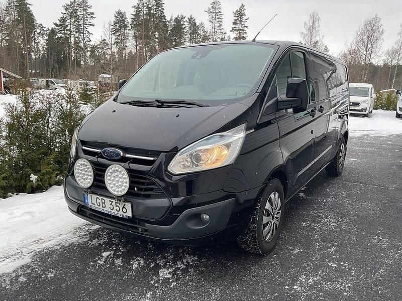 Svart Begagnad 2016 Ford Transit Custom Van | 99 000 kr (Superpris) - Bild 1/4