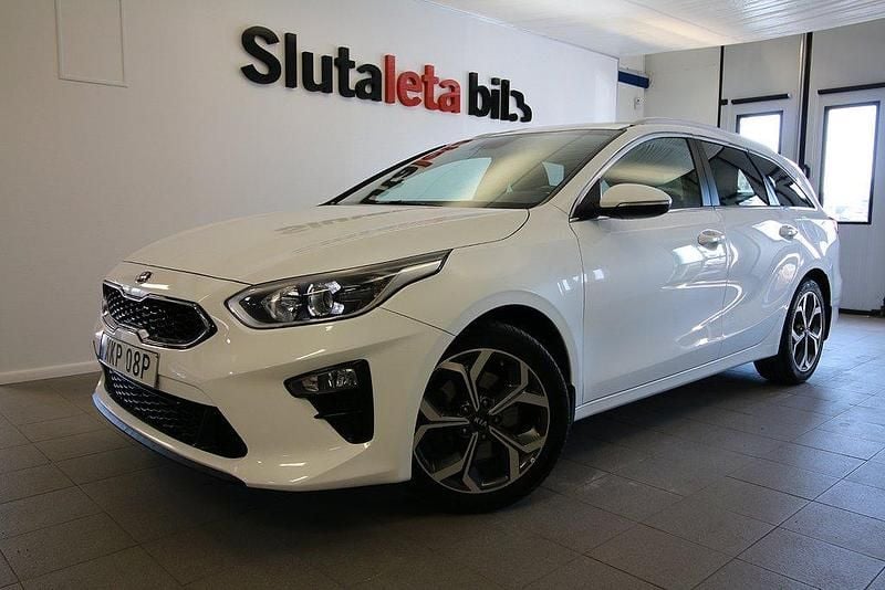 Vit Begagnad 2019 Kia Ceed Sportswagon Kombi | 189 900 kr (Marknadspris) - Bild 1/4