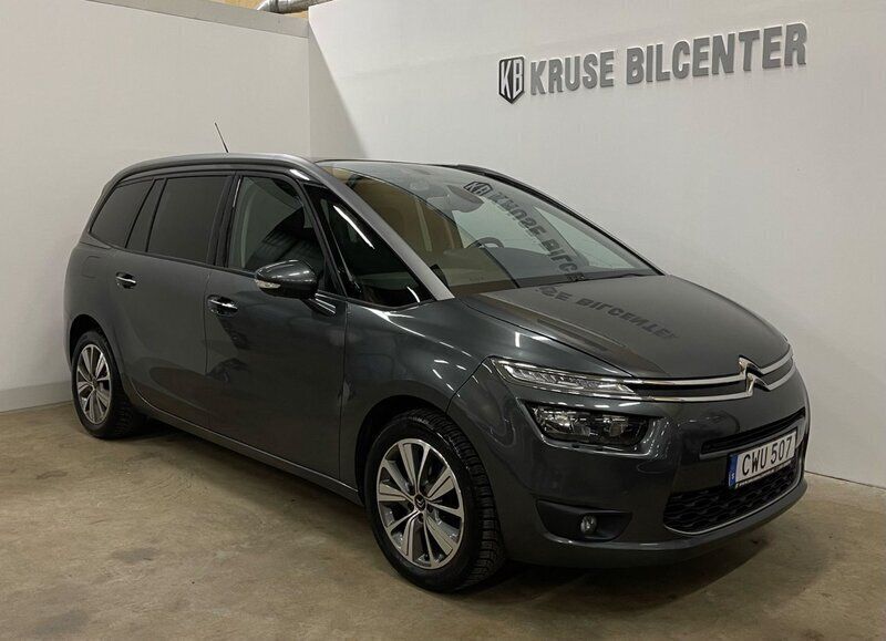 Grå Begagnad 2014 Citroën Grand C4 Picasso Minibuss | 89 900 kr (Marknadspris) - Bild 1/4