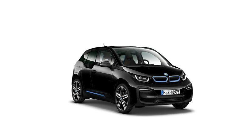 Svart Begagnad 2022 BMW i3 Comfort Edition Halvkombi | 239 500 kr (Marknadspris) - Bild 1/4