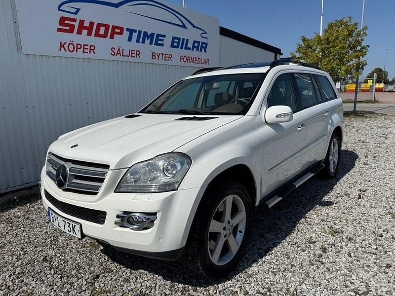 Vit Begagnad 2007 Mercedes GL420 SUV | 189 900 kr - Bild 1/4
