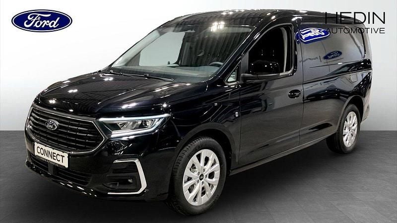 Svart (black) Ny 2025 Ford Transit Limited Van | 411 125 kr (Marknadspris) - Bild 1/4