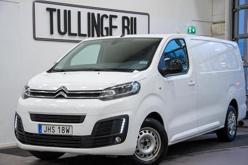 Vit Begagnad 2021 Citroën Jumpy Minibuss | 274 900 kr (Marknadspris) - Bild 1/4