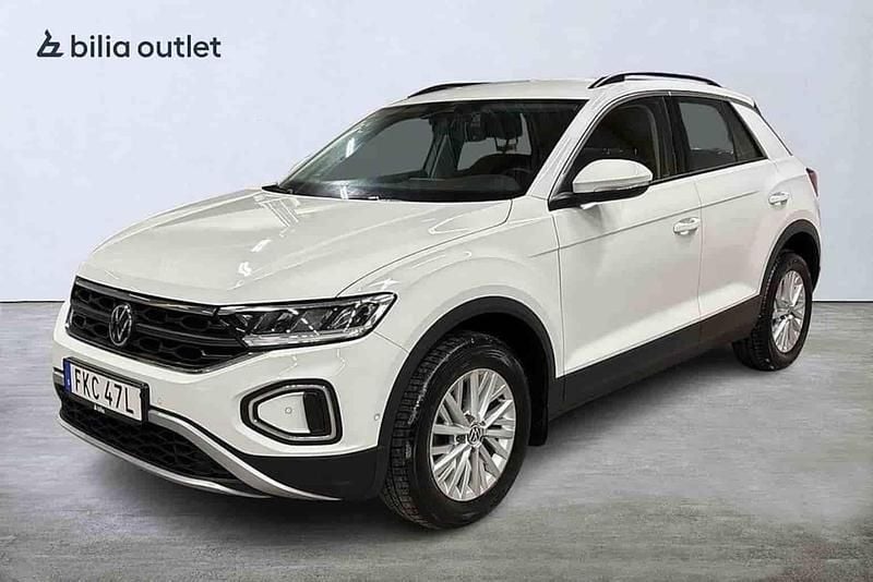 Vit Begagnad 2022 VW T-Roc SUV | 239 900 kr (Bra pris) - Bild 1/1
