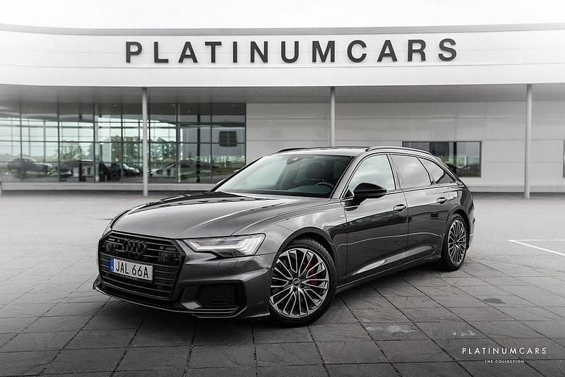 Grå Begagnad 2023 Audi A6 S-Line Kombi | 489 000 kr (Marknadspris) - Bild 1/4