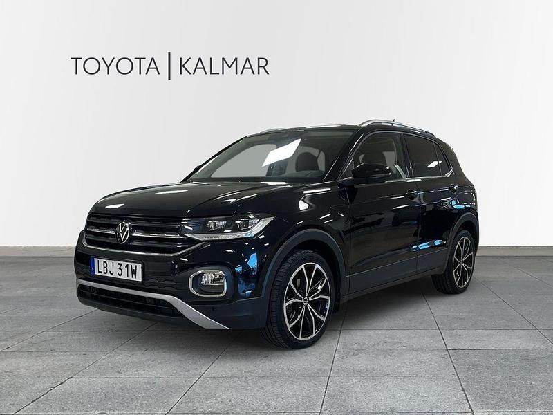 Svart Begagnad 2022 VW T-Cross GT SUV | 224 000 kr (Marknadspris) - Bild 1/4