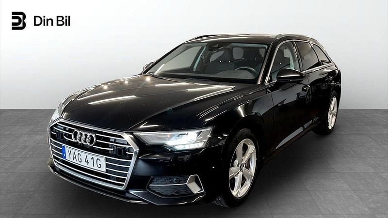 Svart (mytsvart metallic) Begagnad 2022 Audi A6 Proline Kombi | 319 900 kr (Bra pris) - Bild 1/4