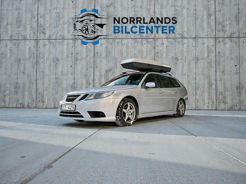 Begagnad Saab 9-3 Linear 150 HK (110 kW) 2008 Grå Kombi