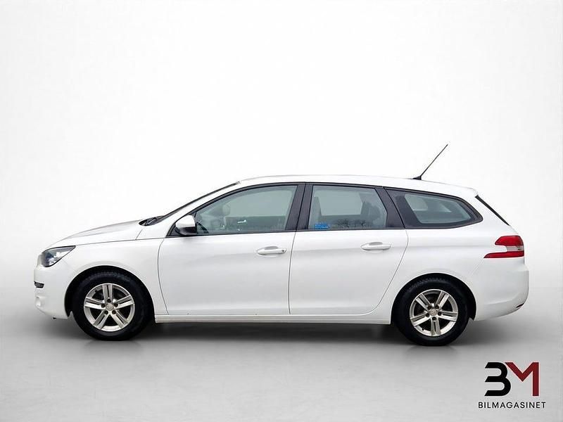 Begagnad Peugeot 308 120 HK (88 kW) 2016 Vit Kombi
