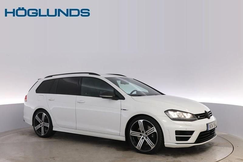 Begagnad VW Golf VII R 301 HK (221 kW) 2016 Vit Kombi