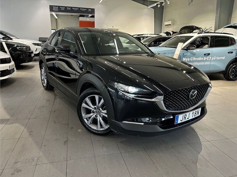 Svart Begagnad 2021 Mazda CX-30 Sky SUV | 219 900 kr (Marknadspris) - Bild 1/4
