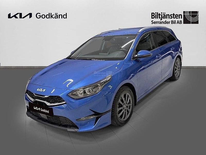 Blå Begagnad 2021 Kia Ceed Sportswagon Advance Kombi | 249 900 kr (Marknadspris) - Bild 1/4