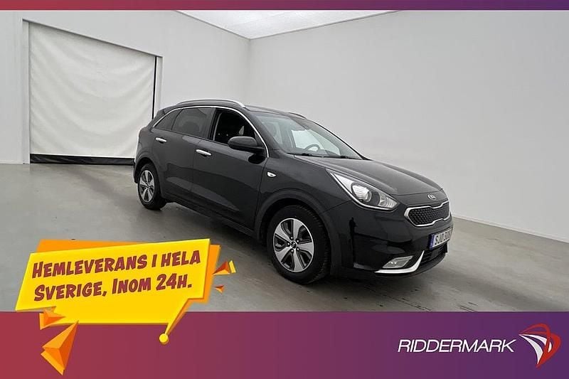 Svart Begagnad 2016 Kia Niro Advance SUV | 178 800 kr (Marknadspris) - Bild 1/3