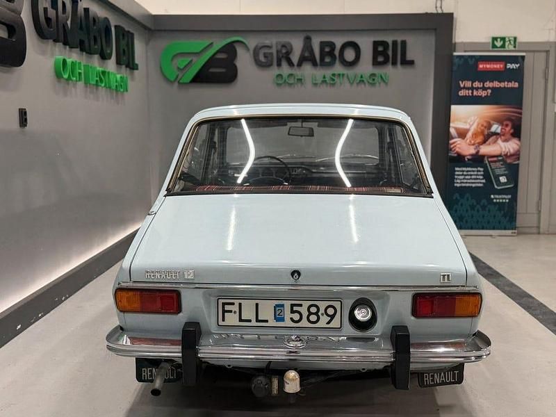 Begagnad Renault R12 54 HK (39 kW) 1973 Blå Sedan