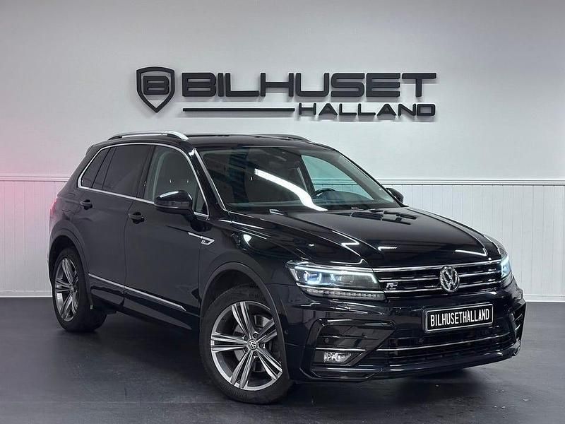 Svart Begagnad 2019 VW Tiguan GT SUV | 229 900 kr (Marknadspris) - Bild 1/4