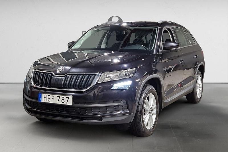 Svart Begagnad 2017 Skoda Kodiaq SUV | 169 900 kr - Bild 1/3
