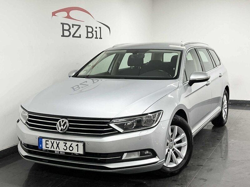 Silver Begagnad 2015 VW Passat Kombi | 124 900 kr (Marknadspris) - Bild 1/4