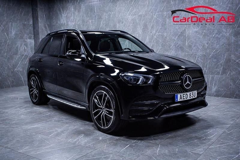 Svart Begagnad 2019 Mercedes GLE450 AMG AMG SUV | 539 800 kr - Bild 1/4